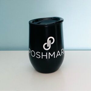 NEW - Poshmark Black Wine Tumbler